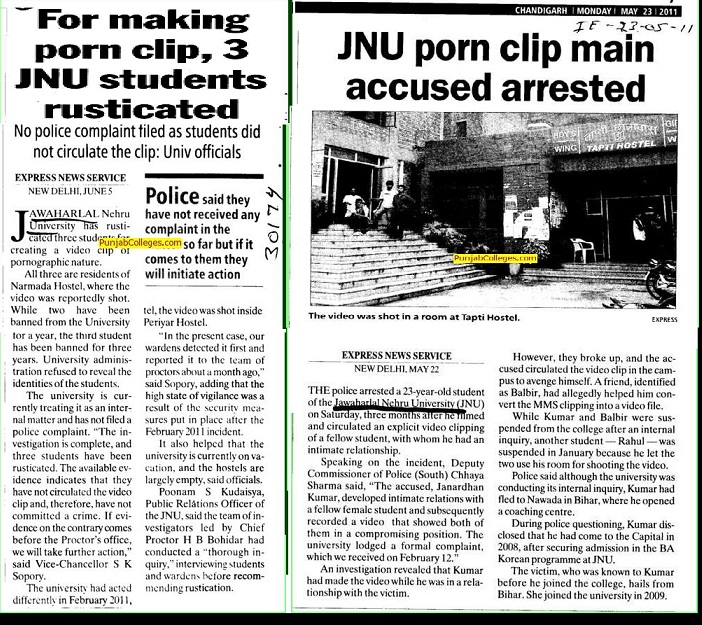 For-making-porn-clip,-3-JNU-Students-rusticated-New-Delhi.2011